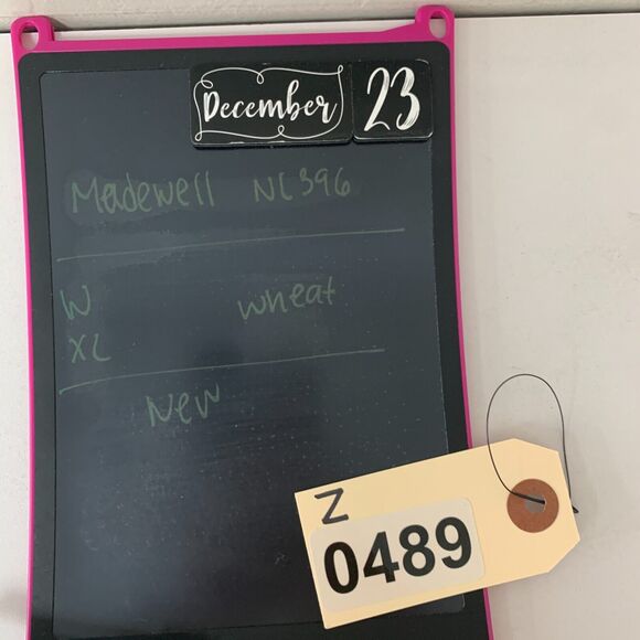 Madewell Crewneck Crop Tank Womens XL Extra Large Seed Khaki Waffle Knit Fitted - Picture 13 of 15